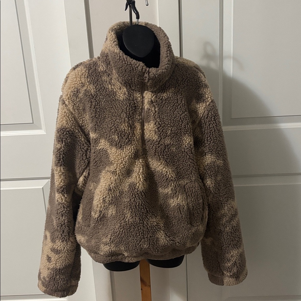 2/$15 SAGE Collective Cozy Brown Teddy Jacket